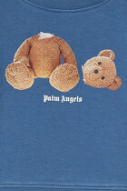 Kids Teddy Bear Crewneck Sweatshirt
